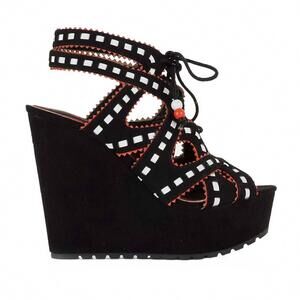 NEW EXE women's rosa wedge sandal in floral